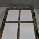 Picture Frame Collage 5x7 - Rustic Brown 4 Opening 5 x 7 Photo Frame Display,Multiple Photo Collage Frames with Tempered Glass for Wall Mounting 1 Pack