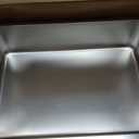 16'' High Sides XXXL All Stainless Steel Cat Litter Box with Lid,8'' Deep Metal Litter Box for Big Cats,Extra Large Litter Boxes with High Wall Enclosure,Anti-Leakage,Never Absorbs Odors,Non-Sticky