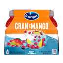 Ocean Spray Cran-Mango Juice Drink, 10 Ounce Bottle (Pack of 6) (EXP 02/04/27)