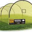 Eastrexon Baseball Batting Cage, 30 x 12 x 8 FT Batting Cages for Backyard
