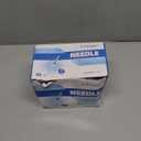 100 Pack Disposable 3ml/cc Lab Syringes with 23Ga 1 Inch Needle Luer Lock, Individually Sealed Packed