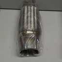 Exhaust Flex Pipe Universal Type 100% Stainless Steel For Heavy Duty and Cars (1 PC, 3.0X8X12)