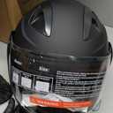 Adult Modular Motorcycle Helmets, DOT Approved Flip up Dual Visor Full Face Helmet for Men Women Moto ATV UTV Snowmobile ADV Four Wheeler Street Bike with Gloves & Mask, Large