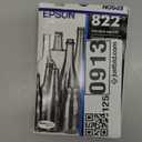EPSON 822 DURABrite Ultra Ink Standard Capacity Black Cartridge (T822120S) Works with WorkForce Pro WF3820,3823, 4820, 4830, 4833, 4834