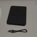 BLOSOMEET Magnetic iPad Air 11 inch (2025 M3/2024 M2), Air 6/5/4 Gen, iPad Pro 11 inch 4/3/2/1 Gen w/Keyboard & Stand, Clear Liftable & Detachable Magnetic Cover, Multi-Touch Trackpad, Black