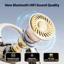 AI Language Translator Earbuds, OWS Real-Time 3-in-1 Translation Earbuds 144 Languages & Accents, Audifonos Traductores Ingls Espaol, Translation Device for Travel BusinessWhite