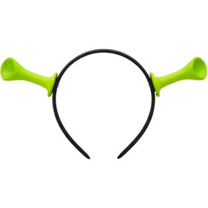 Green Ears Headband Costume 100% LIGHT-WEIGHT COSPLAY FOAM Adult Womens Mens Alien Halloween Costumes (One Size)