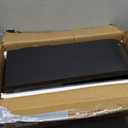 Black Floating Shelves Set of 3, Black Metal Decor, Unique Mounted Floating Shelf, Modern Long Wall Shelf, Large Wall Shelves for Bedroom, Bathroom, Living Room