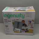 Ingenuity Baby Base 2-in-1 Booster Feeding and Floor Seat with Self-Storing Tray - Mist