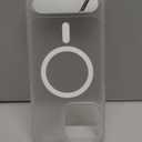 Temdan Magnetic Compatible with iPhone 15 Pro Max Case, [Built-in Invisible Kickstand][Compatible with MagSafe][Military Grade Shockproof] Slim Translucent Matte Phone Case for iPhone 15 Pro Max 6.7"