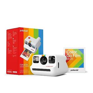 Polaroid Go Generation 2 - Mini Instant Camera + Film Bundle (16 Photos Included) - White 