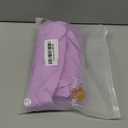 Waterproof Dog Raincoat, Adjustable Reflective Lightweight Pet Rain Clothes with Poncho Hood(XL, Light Purple)