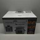 Ninja MC1001 Foodi PossibleCooker PRO 8.5 Quart Multi-Cooker, with 8-in-1 Slow Cooker, Dutch Oven, Steamer, Glass Lid Integrated Spoon, Nonstick, Oven Safe Pot to 500F, Sea Salt Gray