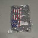 Women's American Flag Tank Top, USA Patriotic Sleeveless Crop Tops, 4th of July Camis Shirt (L)