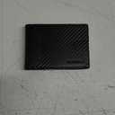 RUNBOX Slim Wallets for Men - Leather Money Clip Mens Wallet - RFID Blocking Front Pocket Bifold Wallet - Thin Credit Card Holder with Gift Box (Carbon Black)