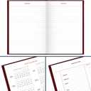 AT-A-GLANCE 2026 Diary, Standard Diary, Daily, 5-3/4" x 8-1/4", Small, 12-Month, Hardcover, Red (SD3891326)