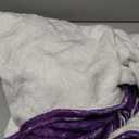 Grandma Gifts, Birthday Gifts for Grandma from Grandkids, to My Grandmother Soft Throw Blanket for Christmas Mothers Day 60" x 80", Purple