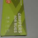 Rabenda 24 Pcs Grippers for Rugs, Non Slip Rug Pads for Hardwood Floors and Tiles, Reusable Rug Tape for Area Rugs, Dual Sided Adhesive Rug Pad Gripper Keep Corners Flat(Black)