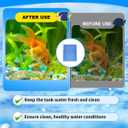 10PACK Fish Tank Filters, Aquarium Rite Size C Filter Cartridges Fit for EZ-Change #3 20-40/30-60 Gallon Fish Tank Power Filter Replacement