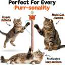Moody Pet Interactive Cat Toy for Indoor Cats Fling-AMA-String Automatic, Moving, Flying String Toy for Cats Battery Operated, Door Hanging Exercise Toy for Kittens & Adult Cats