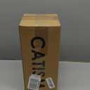 CATISM Cat Bed, Cat Cave for Indoor Cats, Soft Cat Dome, SelfWarming 2 in 1 Foldable Pet Cat House with Washable Cushioned Pillow Calming Fluffy Dog Beds for Small Dogs with AntiSlip Bottom Brown