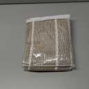 Vonabem Table Cloth Tassel Cotton Linen Table Cover for Kitchen Dinning Wrinkle Free Table Cloths (Coffee, 60in Round)