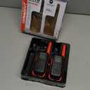 Motorola Solutions T210 Two-Way Radio Black W/Red Two-Pack