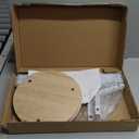 YIZAIJIA Plant Stand Indoor Corner Tall 2 Tier Metal Modern Flower Storage Plant Shelf Holder for Living Room Balcony Garden,White (2 Tier-White Round)