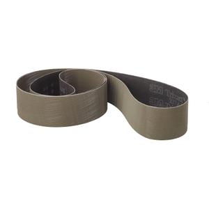3M Trizact Cloth Belt 237AA, Aluminum Oxide, Dry Only, 4" Width x 132" Length, A16 Grit, Gray