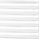 Drop Cloth Sheet,6 Pack Plastic Drop Cloths Plastic Painting Tarps Paint Drop Cloth Anti-dust Cloths for Painting Supplies Couch Cover and Furniture Cover (7.5 x 10.8 Feet)