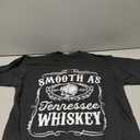 Smooth As Tennessee Whiskey Funny Bourbon Lover Scotch Gift T-Shirt, S Size