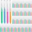 Patelai 38 Pieces Braces Brush for Cleaner Interdental Brush Toothpick Dental Tooth Flossing Head Oral Dental Hygiene Flosser Toothpick Cleaners Tooth Cleaning Tool(Bright Colors,Multiple Sizes)