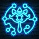 Sheikah Eye Neon Sign from LOZ Dimmable LoZ Neon Sign for Room Wall Decor Gamer Gifts Gaming Neon Sign Led Neon Light for LOZ Fans (Sheikah Eye)