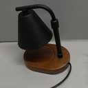 Modern Candle Warmer Lamp with Timer, Dimmable Candle Lamp Warmer, Men Women for Birthday Gifts, Valentines Day Gifts, Black Candle Warmer, Adjustable Candle Light, Cozy Living Room Bedroom Home Decor