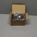 2Pcs Metal Bookends Black Heavy Duty Book Shelf Holders Vinyl Records Decorative Book Ends Used on Desk for Back to School Office Home Library Small Large Heavy Books