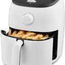 Dash Tasti-Crisp Air Fryer - AirCrisp Technology - Compact Design with Adjustable Temperature Control - Nonstick Fry Basket & Auto Shut-Off Feature - 2.6 Quarts - White, 2.6 Qt.