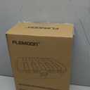 Flemoon Large Outdoor Electrical Box (12.5 x 8.5 x 5 inch), IP54 Waterproof Extension Cord Cover Weatherproof, Protect Outlet, Plug, Socket, Timer, Power Strip, Holiday Light Decoration, Black