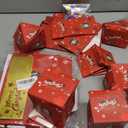 12pcs Surprise Gift Box Explosion, Merry Christmas Folding Bouncing Envelope (Red)