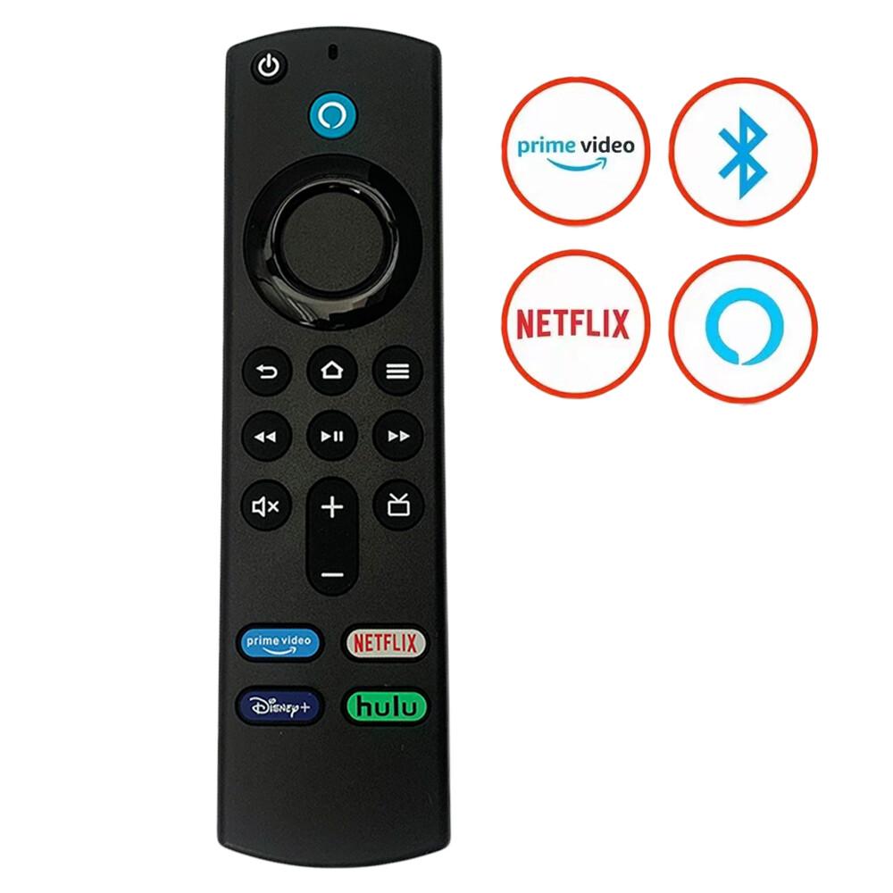 L5B83G Voice Replacement Remote Control with Voice Function (3rd Gen) - Perfectly Designed for Amazon TV Stick (2nd Gen, 3rd Gen, Lite, 4K), Fire TV Cube (1st Gen & 2nd Gen), and Amazon TV Stick (one)