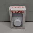 Stelpro Single Pole Line Voltage Thermostat, Mechanical 240 Volts, Compatible with Most Heating Products (Electric Baseboards, Wall Fan Heaters or Commercial Fan-Forced Heaters), (SWT1F) White