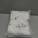 2 x Halloween Pillow Covers 18x18 inch Set of 2 White Cat Ghost Throw Pillow Cases Soft Plush Faux Fur Wool Couch Cushion Case for Home Decor Chair Sofa Bedroom Living Room (Cat Ghost)