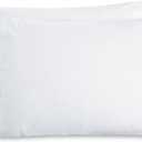Bare Home Flannel Standard Pillowcases Set of 2-100% Cotton - Velvety Soft & Cozy - Double Brushed Heavyweight Flannel Pillowcases (Standard Pillowcase Set of 2, White)