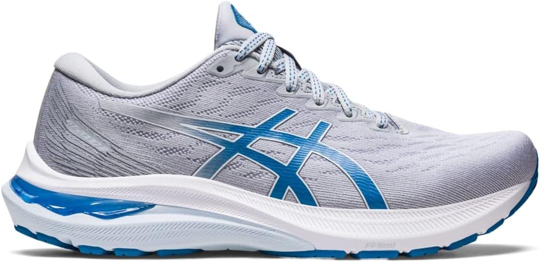 Asics Women's GT-2000 11 Running Shoes (5, Piedmont Grey/Reborn Blue)