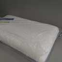 Sealy Clean Luxury Bed Pillow, Soft, Breathable, 100% Cotton Cover, Hypoallergenic EverFluff Fiberfill, Antimicrobial, Temperature Balancing, Machine Washable, King, White -2 Pack