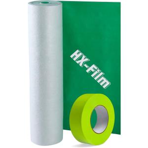 39" x 200' Heavy-Duty Floor Protection | Construction Grade Carpet Protector | Drop Cloth Plastic Film for Hardwood Floors | Waterproof Painters Covering with No Residue (Green)