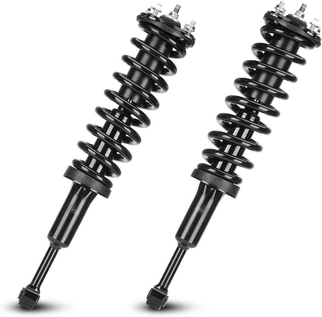 Front Strut Assembly Shock Absorber Fit for Toyota Tundra 4WD 2007-2020, Struts with Coil Spring 171119L 171119R (Set of 2)