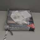 Taylor Digital Body Composition Bathroom Scale  11.8" Tempered Glass Platform, 400 lb Capacity Weight Monitor with Athlete Mode, 6 User Recognition & Body Analysis Features (Clear)