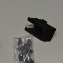 6 PCS AntiSlip Mattress Slide Stopper Grippers, Heavy Duty Metal Bed Frame Holder in Place, Keep Mattress from Sliding Gripper, Adjustable, Black