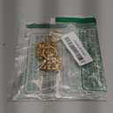 txprodogchains 18K Gold Chain Dog Collar 10MM Cuban Link Chain Stainless Steel Metal Links Walking Training Collar for Small Medium Large Dogs 10in to 24in (10" (Neck Fits 6"-8"), 18K Gold)