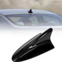 Shark Fin Antenna Cover Compatible with for Elantra Sedan MD 2011-2016,for Hyundai Sonata Sedan YF 2009-2014 w/GPS,for Genesis Sedan BH 2008-2013,96210,962103Q800,962103X100NKA (Glossy Black)